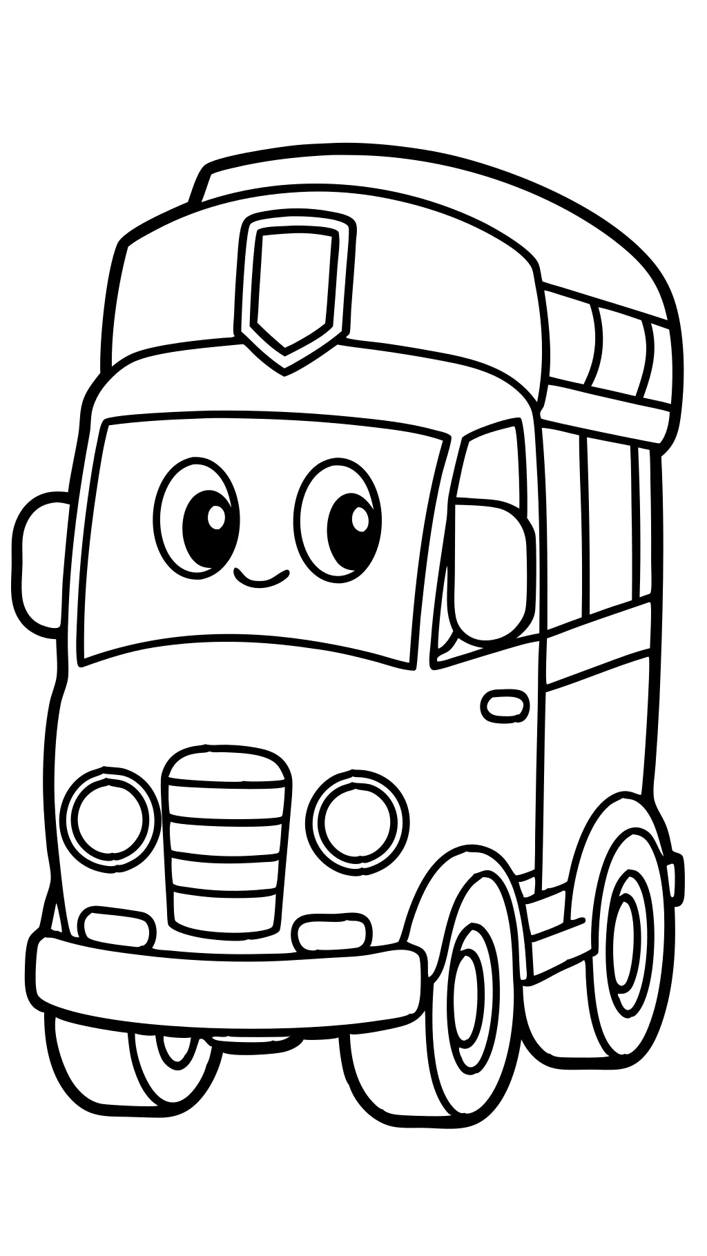 coloriages gratuits de camions